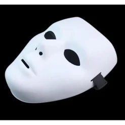 Vita plastmasker att personifiera - s Renvit kreativ mask (kvinnor)> Masker