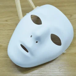 Vita plastmasker att personifiera - s Renvit kreativ mask (kvinnor)> Masker