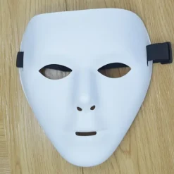 Vita plastmasker att personifiera - s Renvit kreativ mask (kvinnor)><noscript><img width=