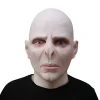 FMYSJ Voldemort Mask Demon Läskig Halloween Mask Realistisk Latex Mask Helmask Cosplay Rekvisita för Vuxna (FMY)> Masker