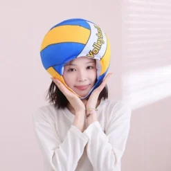 Volleyboll Plyschmössa Extra Mjuk Realistiskt Utseende Bedårande Tvättbar Fullt Fylld Dekorativ Icke-Bleknande Nyhet Volleyboll Plyschmössa Cosplay Huvudbonad | Fyndiq><noscript><img width=