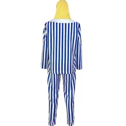 Vuxen Bananer i pyjamas Kostym Blå Vit Randig Tröja Byxor Med Bananhuvud Män Kvinnor Party Kostym Halloween Bästa Val Blå Vit Blå vit L | Fyndiq><noscript><img width=