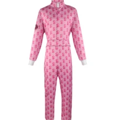 Vuxen Barbie Outfit för Män Ken Cosplay Kostymer Rosa Overall L> Dräkter