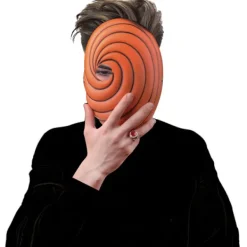 Vuxen barn Anime Naruto Obito Anime Mask Cosplay Prop Halloween> Masker