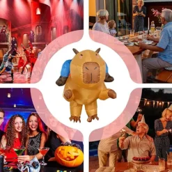 Vuxen Capybara Kostym - Halloween & Karneval Maskerad [YDE] Vuxen><noscript><img width=