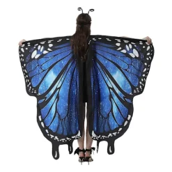 Vuxen Cosplay Fjärilssjal Vingar Roterande Festdans[qb]> Tillbehör