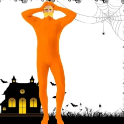 INF Vuxen Lorax Kostymset (Bodysuit + Skägg) - Perfekt för Halloween & Cosplay Fester M><noscript><img width=