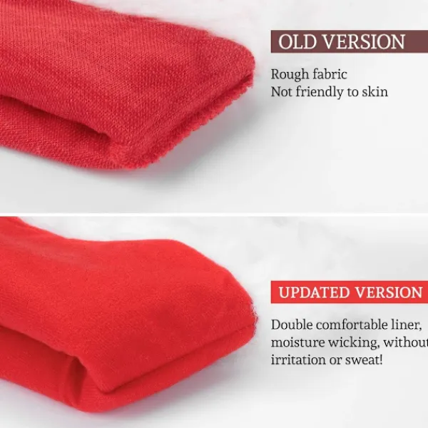 Vuxen Sammetsjulhatt Storlek One Size Röd KLB> Huvudbonader