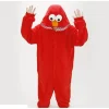 Vuxen Sesamgatan Kakmonster Elmo Kostym> Dräkter
