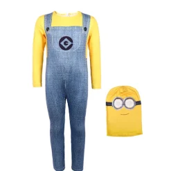 Vuxna Barn Cosplay Minions Kostym Hatt Handskar Glasögon Maskerad Jul Ett Set (Glasögon){ee} Ett Set (Glasögon) One Size><noscript><img width=