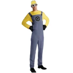 Vuxna Barn Minions Kostym MaskeraddrÃ¤kt Cosplay Despicable Me Pojke Flicka KlÃ¤der .k M> Dräkter