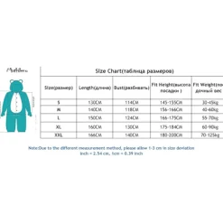 Vuxna Pyjamas i ett stycke, Animal Kigurumi Onesie För män Kvinnor Helkroppspyjamas Tecknad Pyjamaskostym S> Dräkter