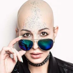 Vuxna Tonåringar Flintskalliga Mössor Smink Latex Flintskalligt Huvud Peruk Mössa Kostymtillbehör><noscript><img width=