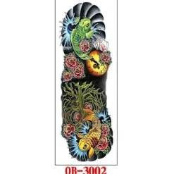 Waterproof Full Arm Tattoo Stickers Full Arm Tattoo Stickers 5 Pieces Baoji En Vedette> Smink