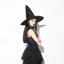 Wednesday Peruk med Flätor - Addams><noscript><img width=