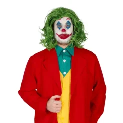 AMO Toys Wig Clown Green> Peruker