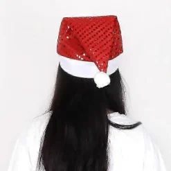 WJTG 3 st Paljettprydda Julhattar, Julhattar, Juldekorationer, JulklapparJ><noscript><img width=