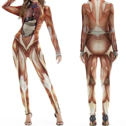 Women's Bodysuit Cosplay Party Costumes S> Dräkter