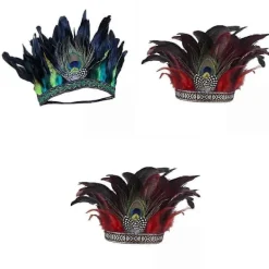 3x Fjäderhuvudstycke Huvudbonad Vuxna Barn Tillbehör> Huvudbonader