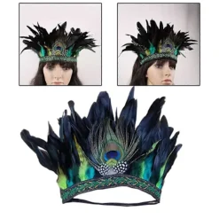 3x Fjäderhuvudstycke Huvudbonad Vuxna Barn Tillbehör> Huvudbonader