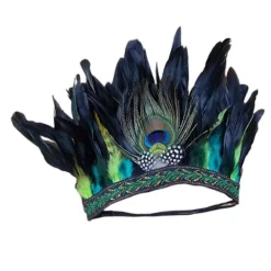 3x Fjäderhuvudstycke Huvudbonad Vuxna Barn Tillbehör><noscript><img width=