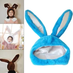 2x Kaninöron hatt med huva för Selfie Julbelysning><noscript><img width=