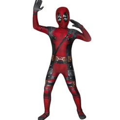 Xbi - Vuxen barn Deadpool 3 Wade cosplay kostym föreställning kostym body> Dräkter