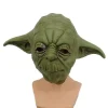 Yoda Mask Latex Huvudbonad Cosplay Kostym Rekvisita För Halloween Fest> Masker